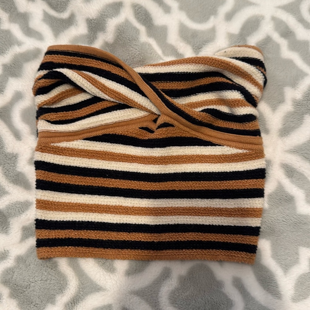 American Eagle Outfitters striped tube top size XS
